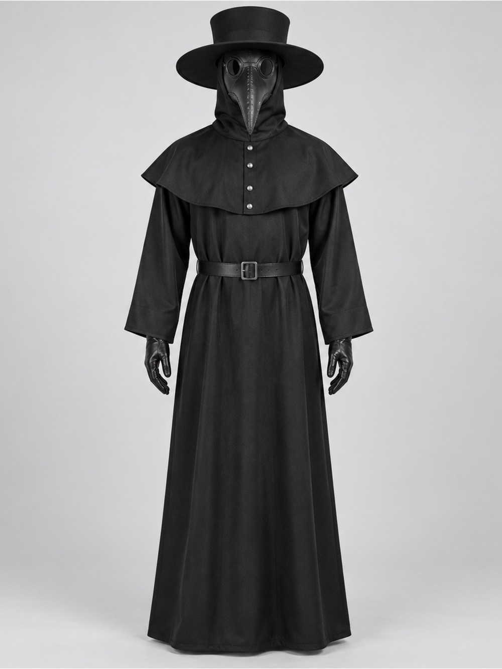 Spirit Halloween Plague Doctor Costume Adult Large Complete 7 Piece